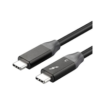 Thunderbolt 3 Type-c Erişim Kablosu - 100w Pd Hızlı Şarj, 5k Ses/videolu 40gbps Veri Transferi, 1.2m Uzunluk