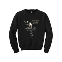 Machine Head Of Kingdom and Crown Siyah Sweatshirt Beyaz