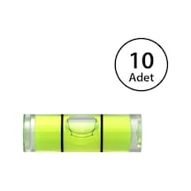 Silindir Su Terazisi Tüpü Yatay Ölçüm Askı Aparatı İçin 10 Adet