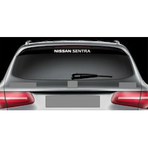 Nissan Sentra Araba Arka Cam Sticker Yapıştırma