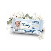 Biolly Baby Gold Bebek Islak Mendili 120 Yaprak - Koli 12 Adet 12'li Set