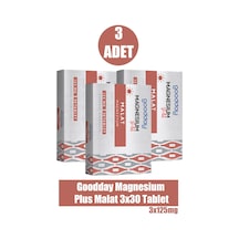 Goodday Magnesium Plus Malat 30 Tablet 3 Adet