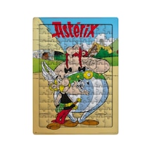 Ghostbastır Design Asterix 99 Parça Ayaklı Puzzle Dekoratif Çocuk Yapbozu 073