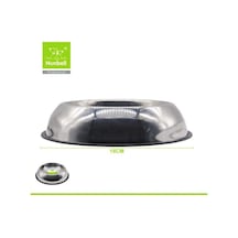 Nunbell Çelik Oval Mama Ve Su Kabı 18 Cm