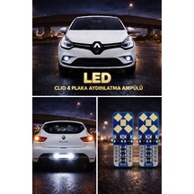 Renault Clio 4 Led Plaka Aydınlatma Beyaz Canbus Hatasız Tak Çalıştır 2 Adet