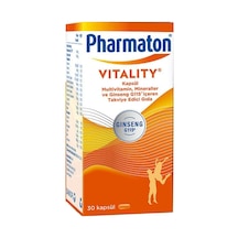Pharmaton Vitality Multivitamin 30 Kapsül - Takviye Edici Gıda
