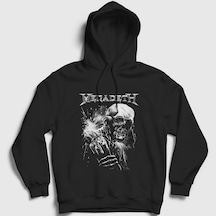 Presmono Unisex Dynamite Megadeth Kapüşonlu Sweatshirt Siyah