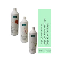 Castile Çamaşır Sabunu + Çok Amaçlı Temizleyici + Yüzey Temizleyici 3 x 800 ML
