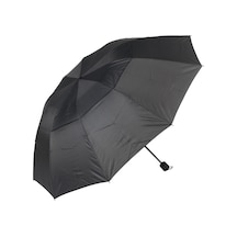 Marlux Siyah Çanta Boy Yarasa Tip Protokol Unisex Şemsiye M21mar207r001 - Siyah