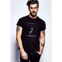 Sherlock Holmes 4 Baskılı Siyah Erkek Tshirt