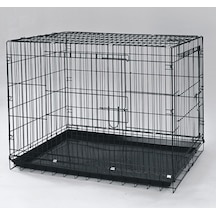 Dayang - 530 - Köpek Kafesi - Spt-gld - Siyah 108x69x77.5