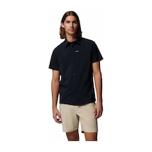 Columbia Sage Peak Woven Erkek Kısa Kollu Gömlek Ao9176 Siyah