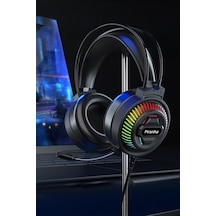 2175 Rgb Led Işıklı Gaming Kulaklık Kablolu Mikrofonlu Headset 50 Mm