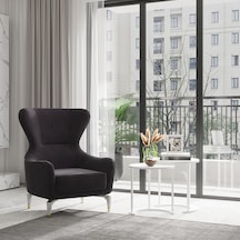 Bella Gold Berjer Salon&oturma Odası - Siyah