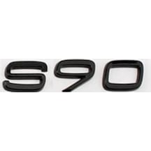 Volvo Uyumlu S90 Siyah Yazı