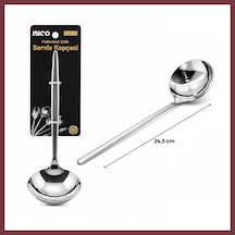 Storeşahin Krom Metal Servis Kepçe 24.5 Cm Shn0720