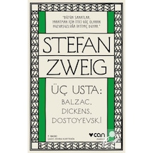 Üç Usta Balzac Dickens Dostoyevski / Stefan Zweig