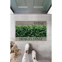 Dijital Baskı Kişiye Özel İç Kapı Dekorasyon Paspas Ps11292 Renkli