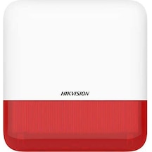 Hikvision Ds-Ps1-E-We Kablosuz Dış Ortam Siren Kırmızı