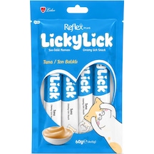 Reflex Plus Lickylick Kedi Sıvı Ödül Ton Balık 4  x 15 G