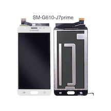 Samsung Galaxy J7 Prime Uyumlu Ekran Srv Beyaz