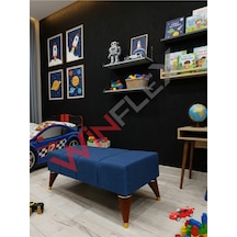 Winflex Çok Amaçlı Dekoratif Puf 38 X 100cm Mavi Renk