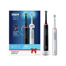 Oral-B Pro3 3900 Serisi Şarjlı Diş Fırçası 2'li