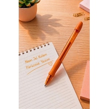 Neon Jel Kalem 1.0mm 1 Adet Pensan Neon Gel Tükenmez Kalem Neon Pilot Kalem Canlı Neon Renk Akıcı Yazım Okul Ofis Turuncu