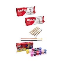 Das Beyaz Seramik Kili 2X500Gr Rich Funny Kids 25 Ml Akrilik 12 L