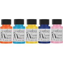 Cadence Leather Vogue Deri Boyası 5li Set