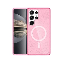 Joko Samsung Galaxy S23 Ultra Kılıf Magsafe Kapak - Pembe