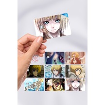 Armin Arlert Kart Kaplama Sticker 8 Adet Shingeki No Kyojin Attack On Titan Çok Renkli