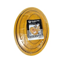 3'li Oval Tepsi Renkli