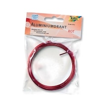 Folia Aluminyum Tel 2 Mmx5Mt. Kırmızı