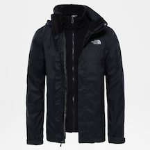The North Face Evolve Iı Triclimate Erkek Siyah Kapüşonlu Mont NF00CG55JK31