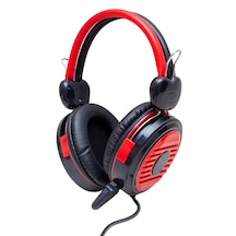 Magicvoice X6 Mikrofonlu Kulak Üstü Oyuncu Kulaklığı Siyah