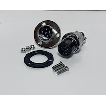 6 Lı Mayk Konnektör Dişi/erkek 19 Mm