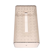 Akrilik Mendil Kutusu Tutucu Akrilik Mendil Kutusu Mendil Kutusu Tutucu Dikdörtgen Akrilik Yüz Havlusu Tutucu