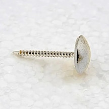 Nikel Saraciye, Deri Tırtıklı Kabara 9,5 Mm - 1000 Beyaz