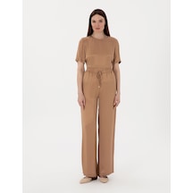 Pierre Cardin Kadın Kahverengi Pantolon Kanvas-chino 50301237-vr029 Kahverengi