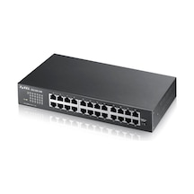 Zyxel Gs1100-24e V3, 24 Port, Gigabit, Yönetilemez, Sessiz, Rackmount Switch