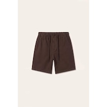 Defacto Baggy Fıt Kahverengi Bermuda Şort H7389ax26hsbn192 Kahve-bn192