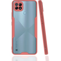 Realme C21 Kılıf Platin Silikon - Pembe Bzsxx00 1