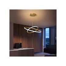 Led Avize Sarkit Gold 3renk Fear 60 Cm