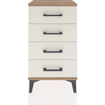 Arges Komodin 4 Çekmeceli 44x30x80 Çam-aytaşı Çam