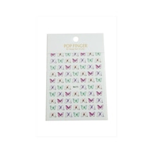 Techmrt Kelebek Tattoo Dövme Sticker - Beyaz