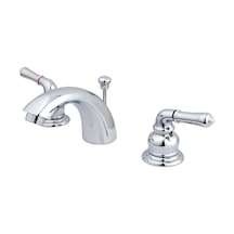 Gkb951 Magellan Mini Yaygın Lavabo Bataryası Perakende Açılır Pencereli, 4-1/2 İnç, Parlak Krom Açık Bej