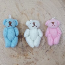 4 Cm Tüysüz Ayıcık 10 Adet +3
