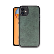 Apple iPhone Uyumlu 11 Kılıf Aras Deri Kapak - Koyu Yeşil Bz8683140742904