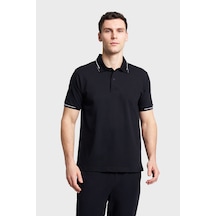 Lescon Erkek Kısa Kol Polo Yaka T-shirt 26y-1132 Siyah